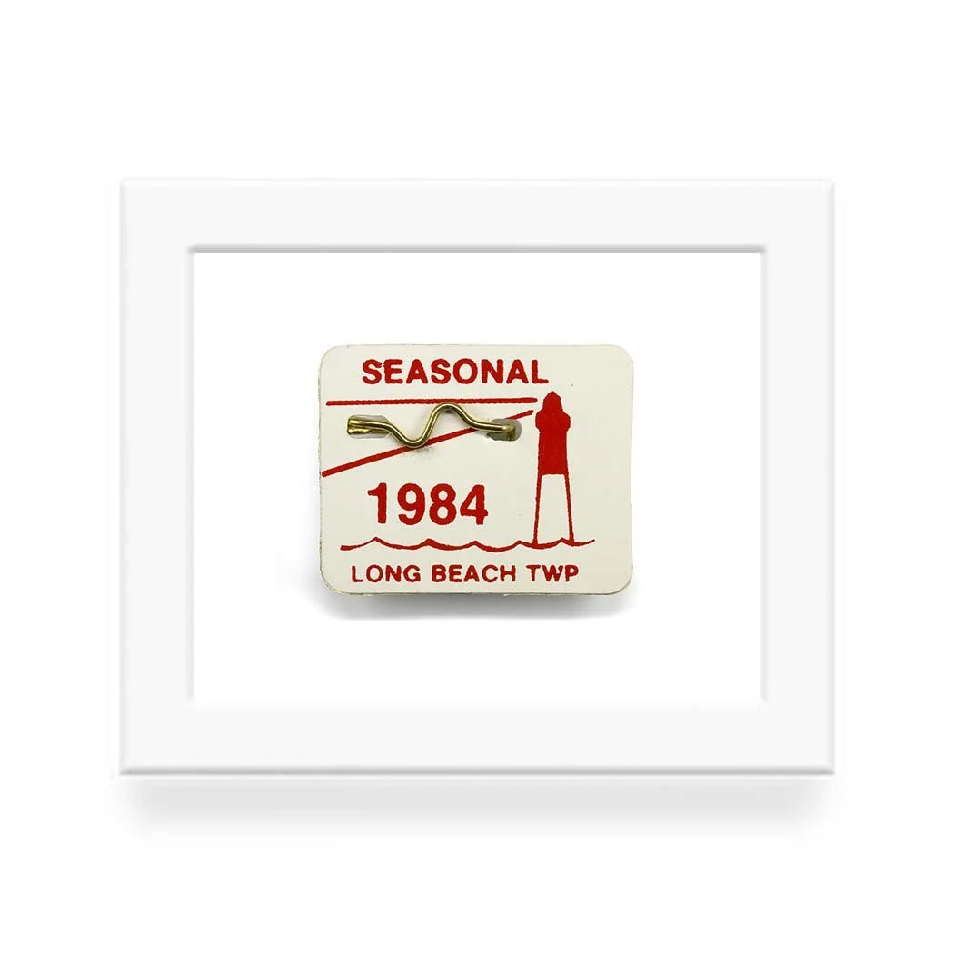 NJ Beach Badge Prints by CRC — c r c